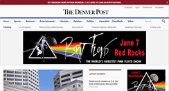 Desktop Screenshot of denverpost.com